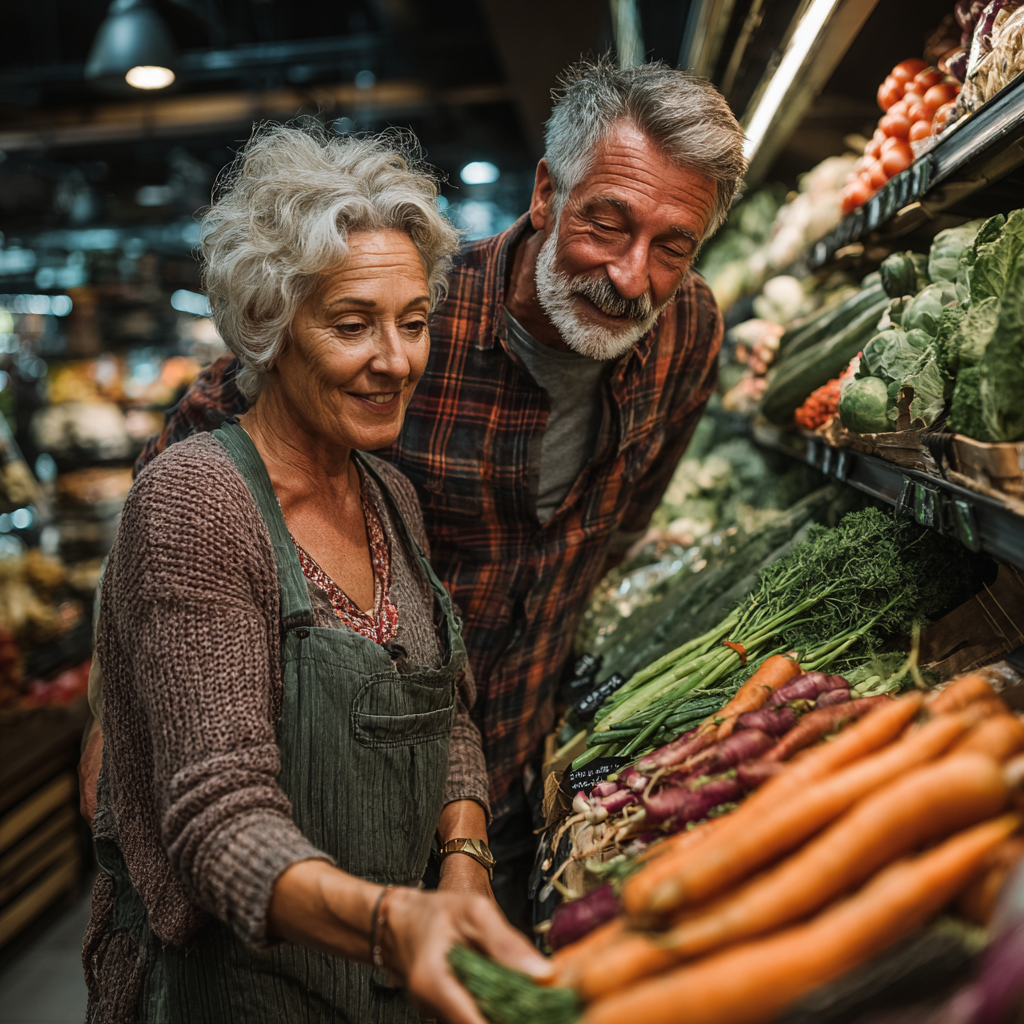 Активна літня жінка практикує здоровий спосіб життя